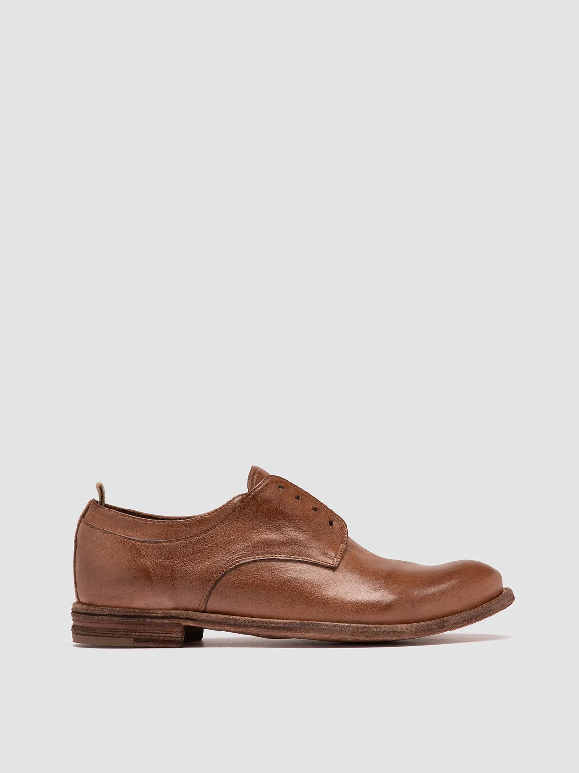 Tailored Footwear Full Day LEXIKON 501 - Brown Leather Derby Shoes