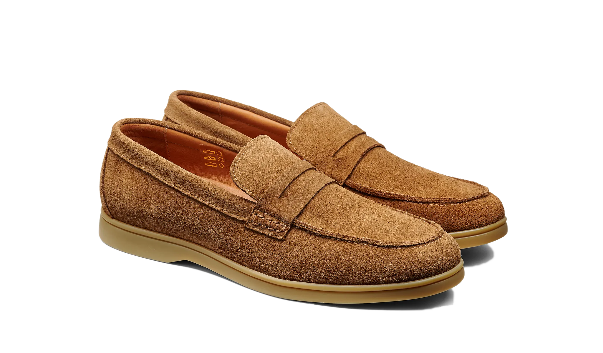 Scandi Clean Training Mode Santiago - Tan Suede Caramel Sole