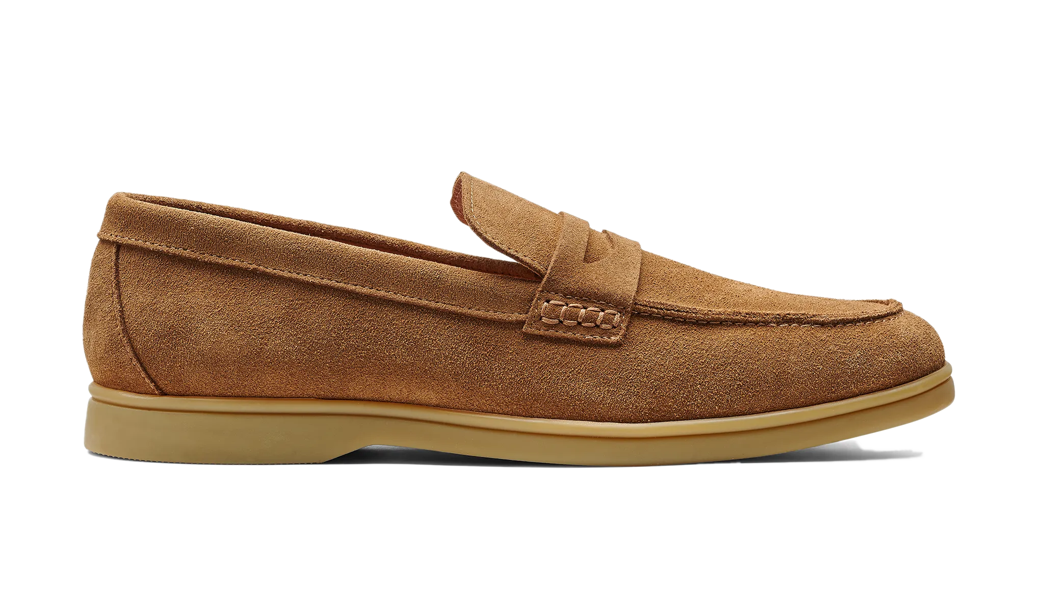 Santiago - Tan Suede Caramel Sole Fresh Drop