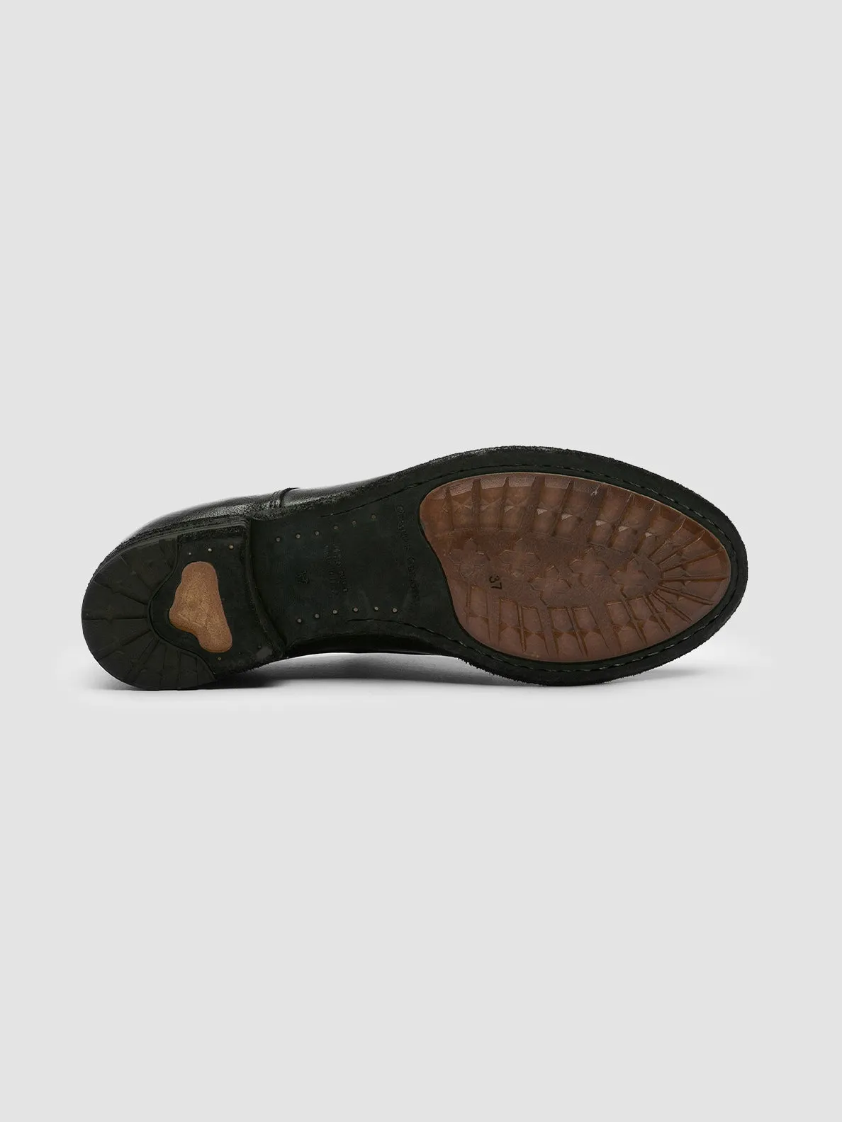 Wet Grip LEXIKON 012 - Black Leather Derby Shoes