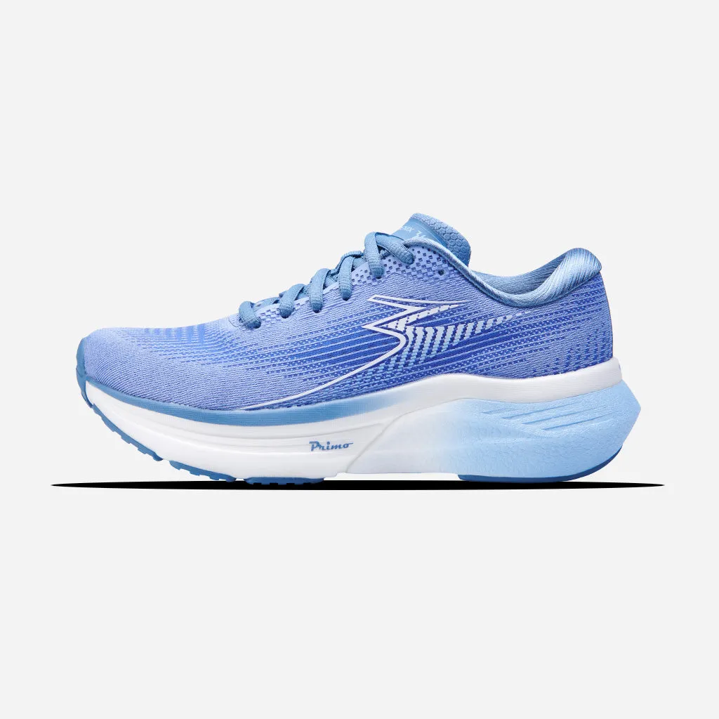 361-PHOENIX: Hydrangea/White intermediate shoes