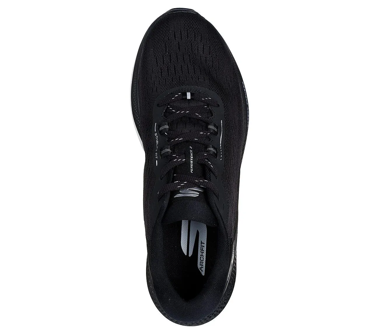Agility Performance Soft Lining Shoes Skechers GO RUN PERSISTENCE 2 Running shoes - Black