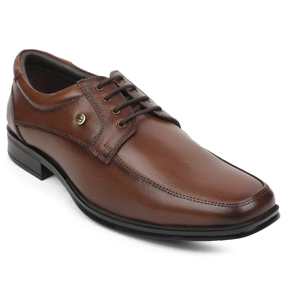Clean Build Healers Brown Formal Lacing Derby Shoes For Men UDL-9 By Liberty