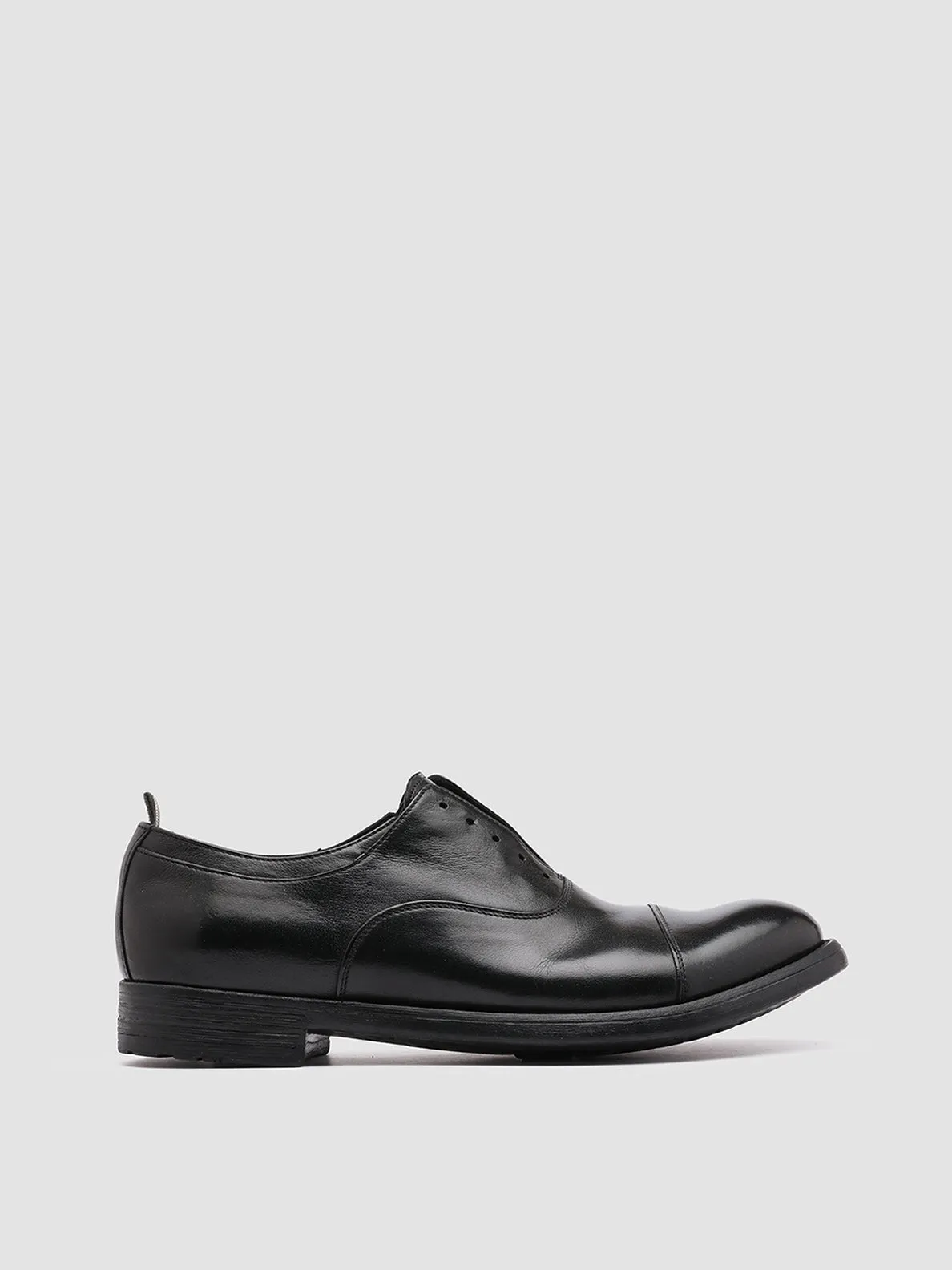 HIVE 004 - Black Leather Oxford Shoes Sophisticated Touch gentle touch