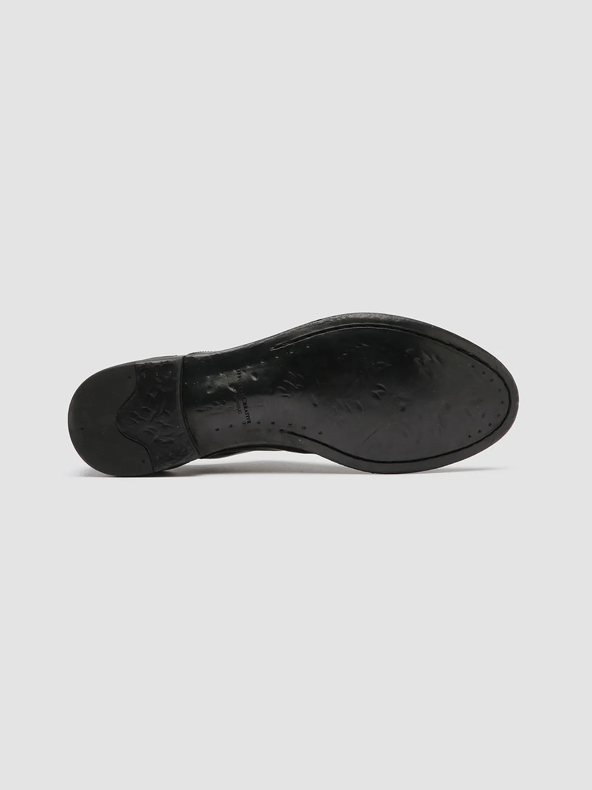 ARC 501 - Black Leather Oxford Shoes Supportive Feel