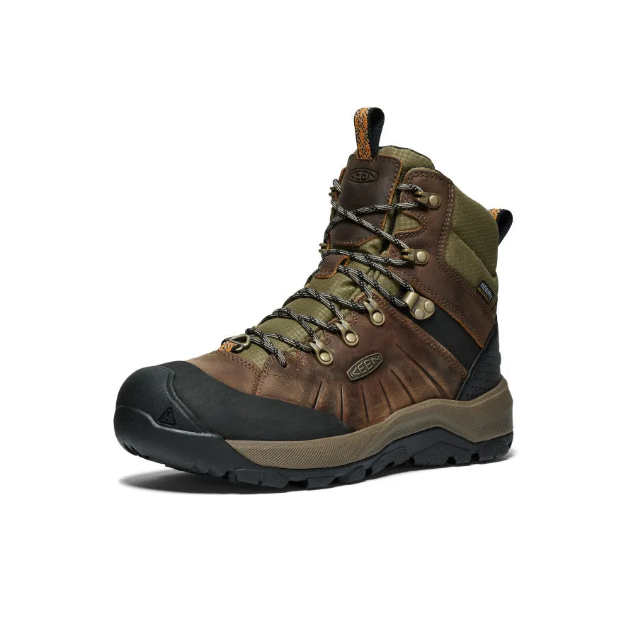 Men's Revel IV Polar Waterproof Boot  |  Bison/Orange Pepper Wilderness Journey Waterproof gear