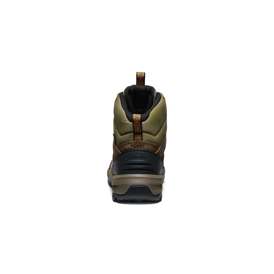 Men's Revel IV Polar Waterproof Boot  |  Bison/Orange Pepper Quick Break-In