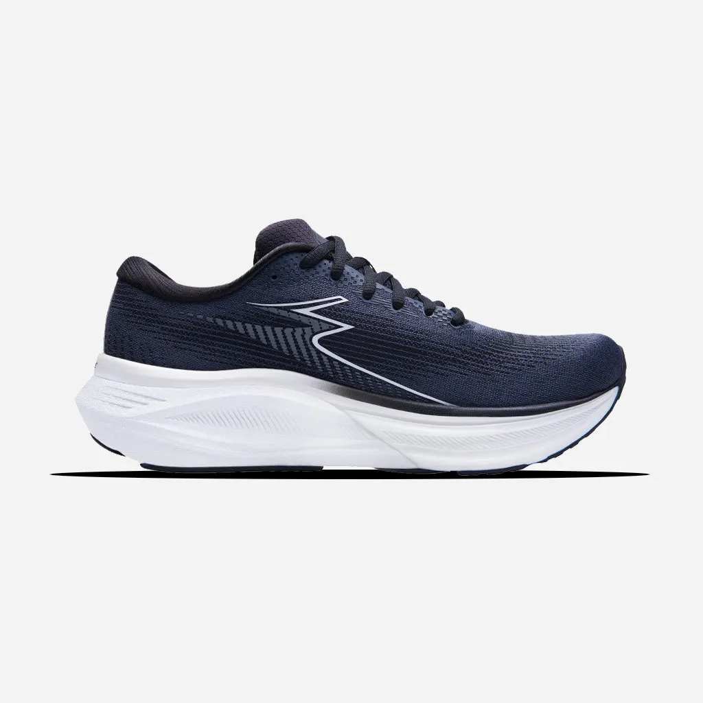 running shoes for marathons athlete in training 361-PHOENIX: Black/White