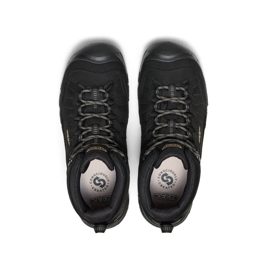 Men's Targhee IV Waterproof Hiking Boot  |  Triple Black Mountain adventure