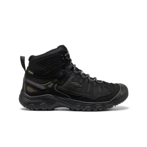 Comfortable Trekking Men's Targhee IV Waterproof Hiking Boot  |  Triple Black