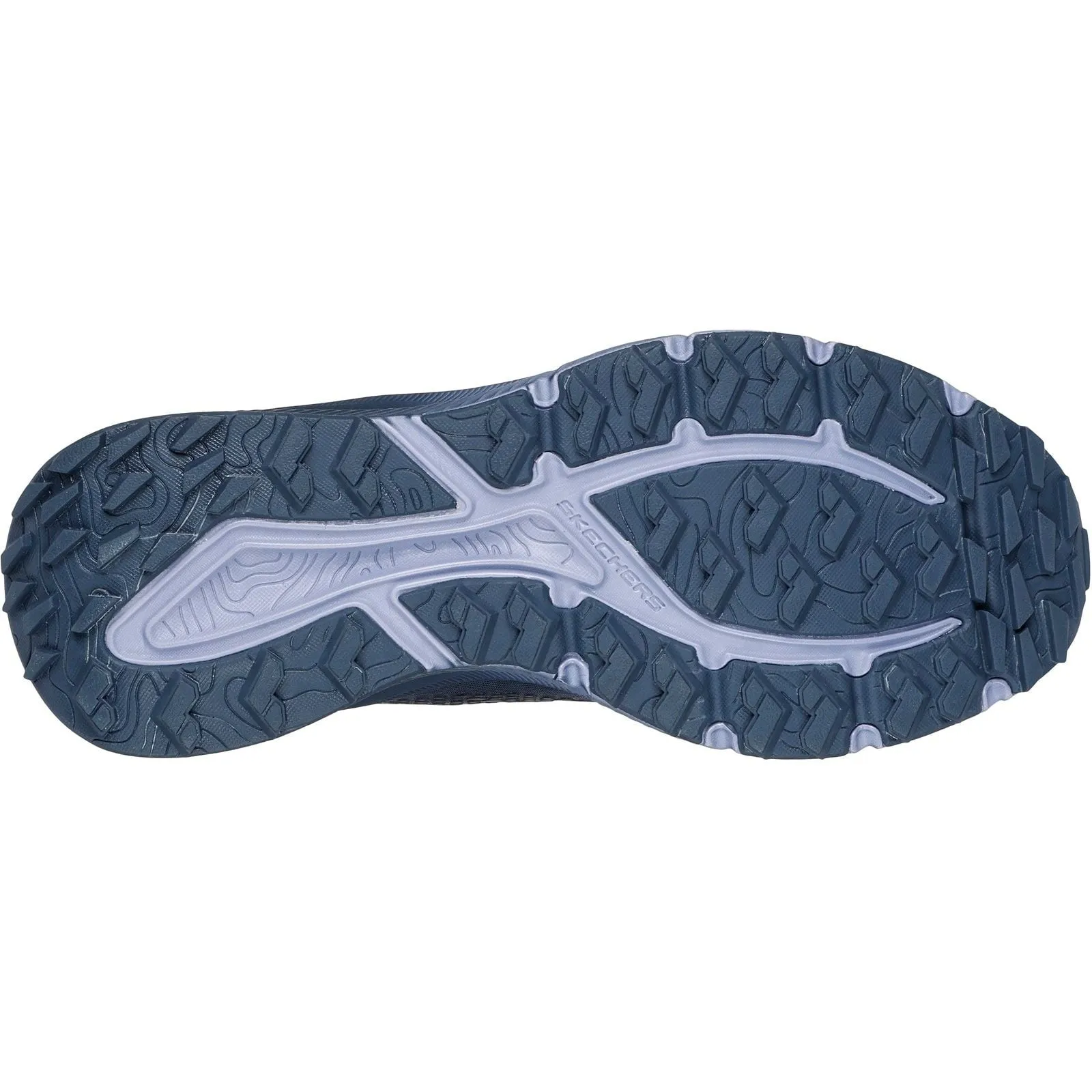 Skechers Womens Switch Back Mist Hiking Shoes Navy Outdoor Explorer All-Day Wear