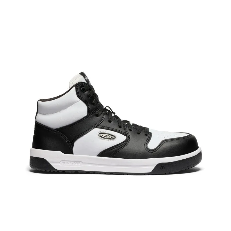 Men's Overton Mid Work Shoe (Carbon Toe)  |  Star White/Black Outdoor Fitness