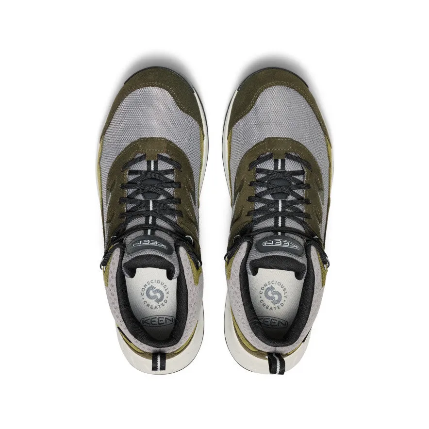 Men's Hightrail Waterproof Hiking Boot  |  Steel Grey/Forest Night Rain Weather