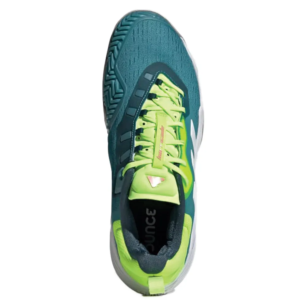 Non Slip adidas Barricade Clay Court Tennis Shoe (Mens) - Arctic Night/Cloud White/Wonder Clay