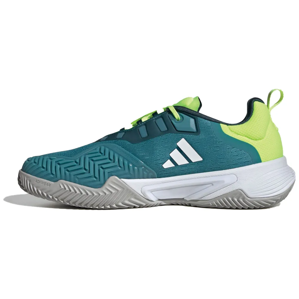 Lightweight Design adidas Barricade Clay Court Tennis Shoe (Mens) - Arctic Night/Cloud White/Wonder Clay