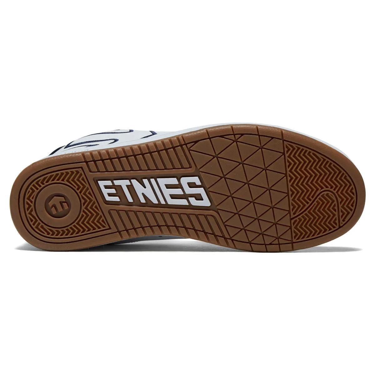 Etnies Fader Shoes - White/White/Navy Performance Motion Luxury Wear