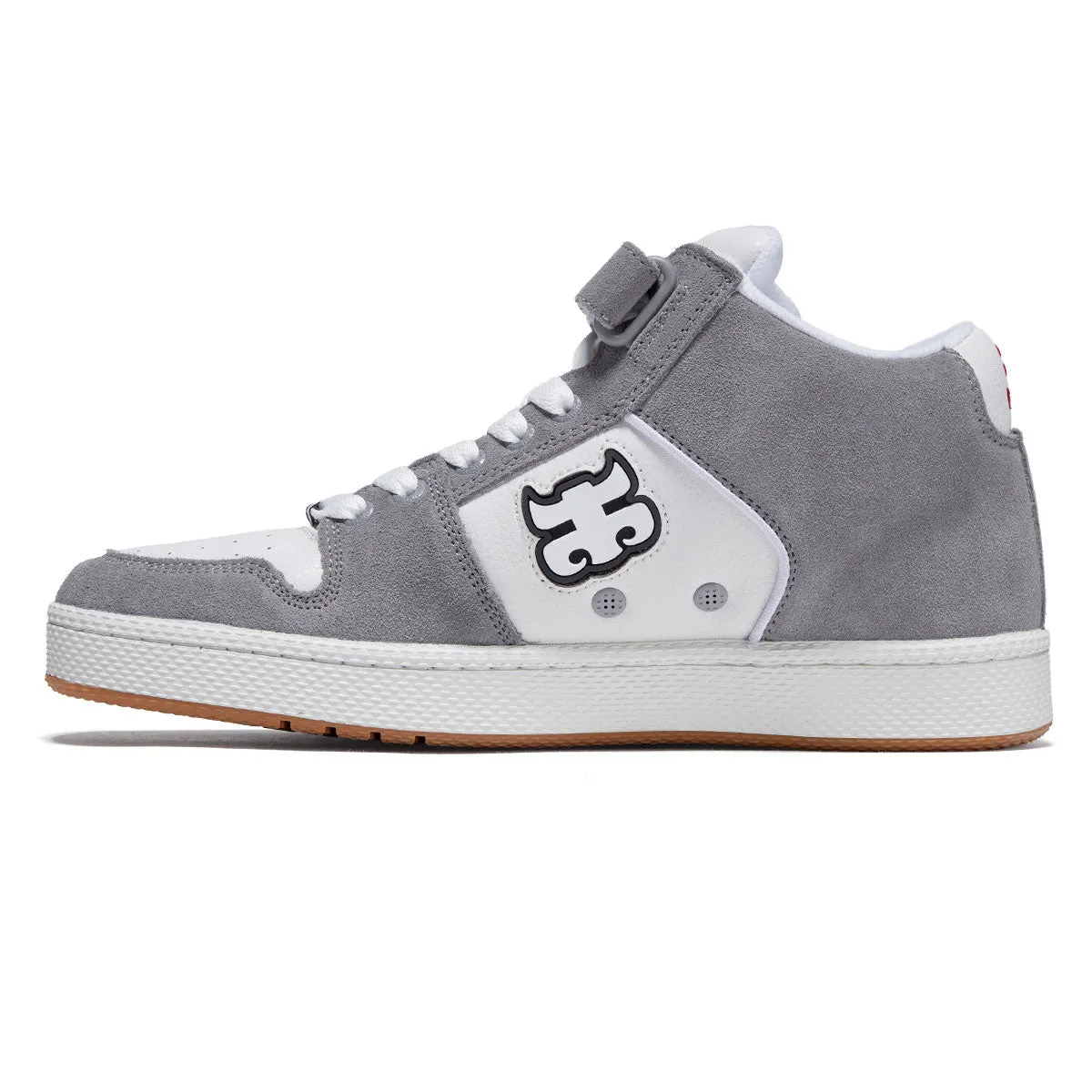 IPath Grasshopper Shoes - Cement/White Leather Toe Coverage