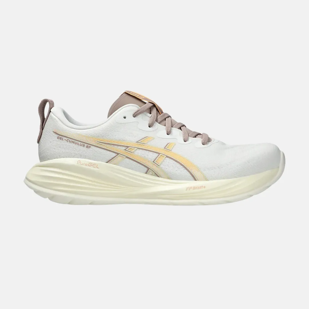 ASICS GEL-CUMULUS? 27 Men's Running Shoes - white/fawn vegan running option premium - running