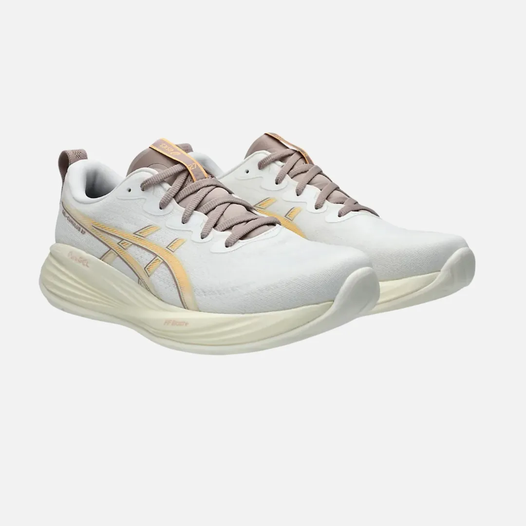 ASICS GEL-CUMULUS? 27 Men's Running Shoes - white/fawn shock - dispersing running in mountains