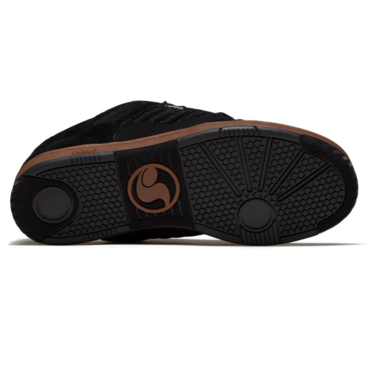 Protective Base DVS Enduro 125 Shoes - Black/Gum/Suede