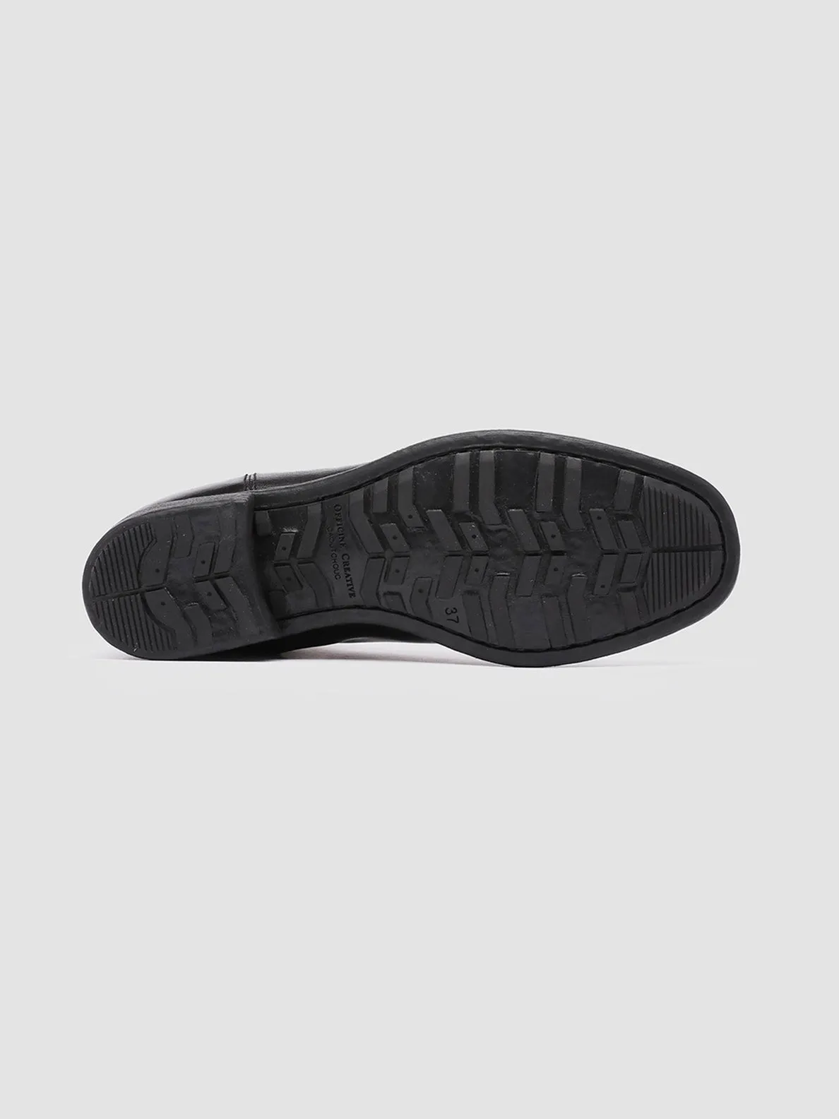 Morning Walk CALIXTE 004 - Black Leather Chelsea Boots