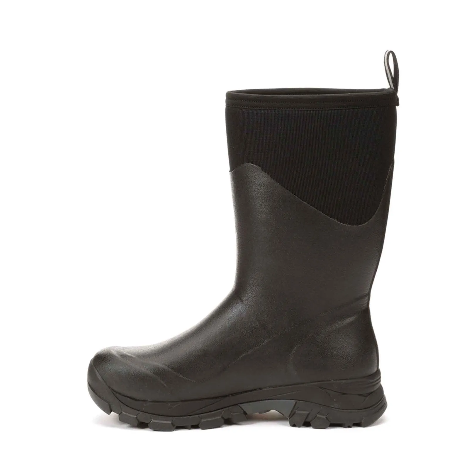Outdoor Walk Storm Ready Muck Boots Mens Arctic Ice Mid Wellingtons Black