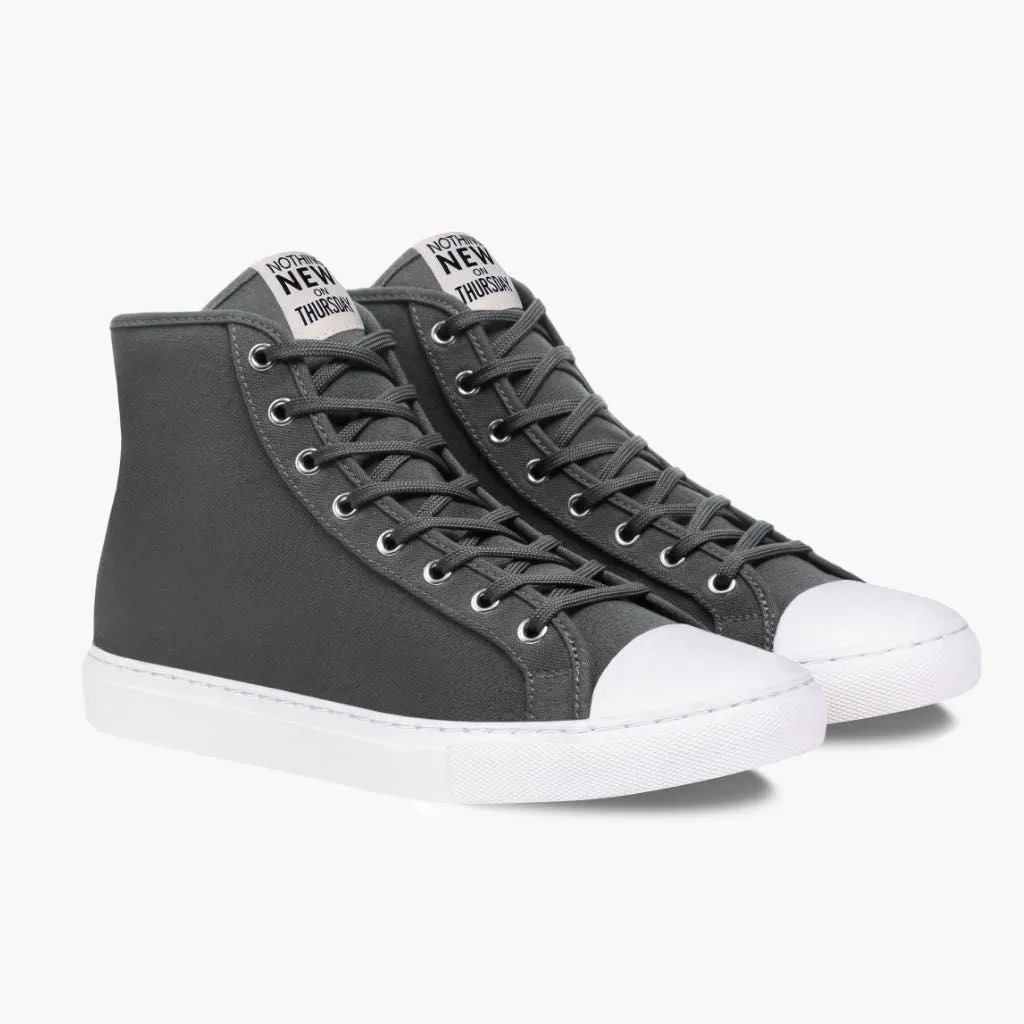 Men's Classic High Top | Grey x White Warm Step