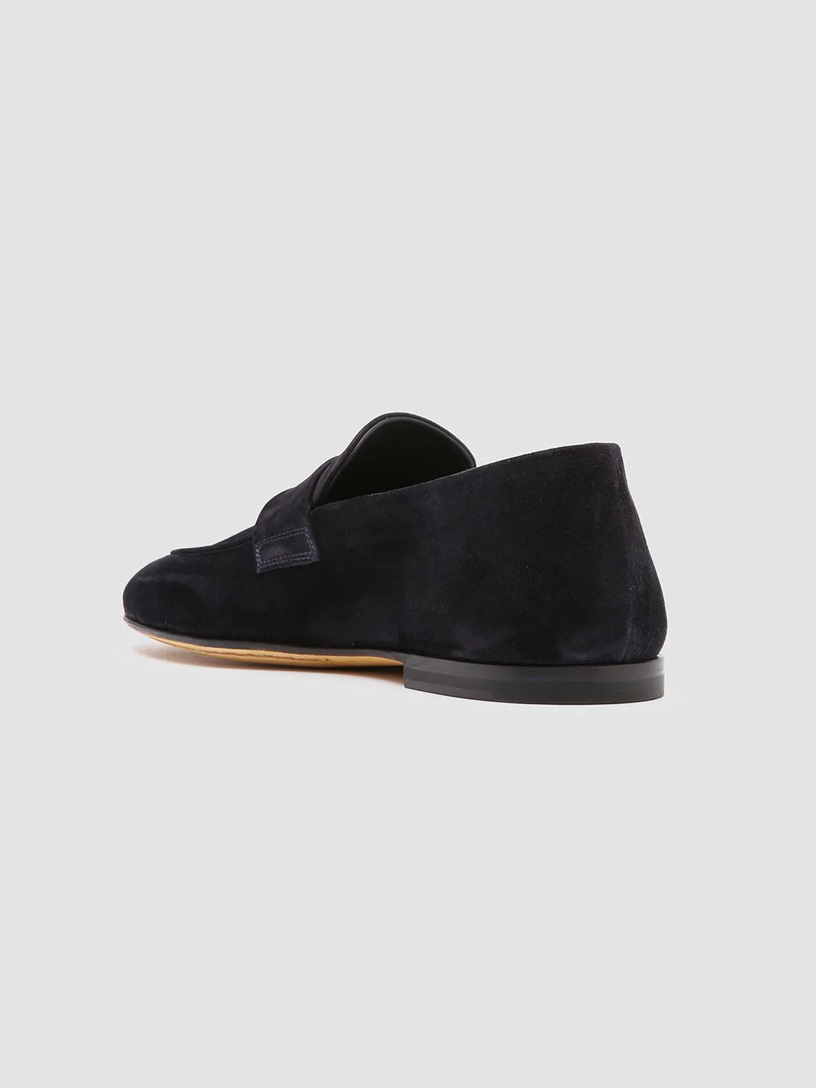 Work Casual AIRTO 001 - Navy Suede Loafers
