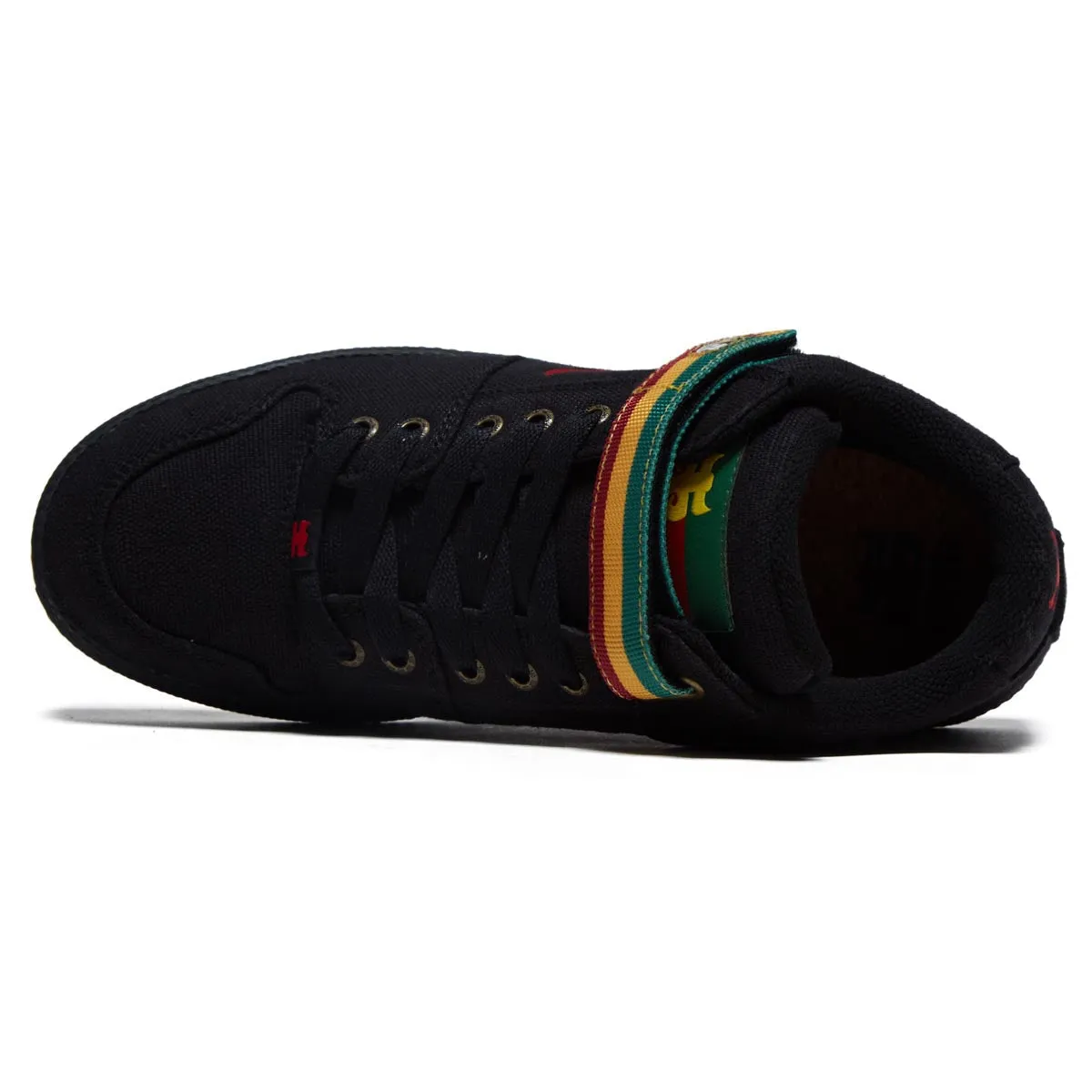 Comfort arch Rugged Sole IPath Grasshopper Shoes - Black Rasta