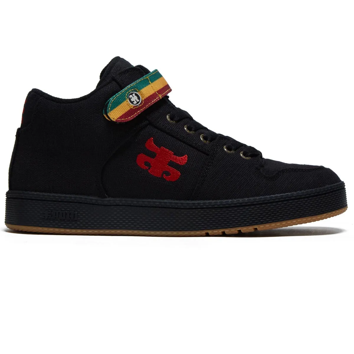 IPath Grasshopper Shoes - Black Rasta All Terrain Ride Fit