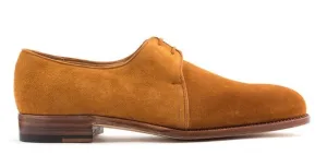 DERBY TWO EYELETS SUEDE LEATHER AND FULL GRAIN All Purpose Shoe