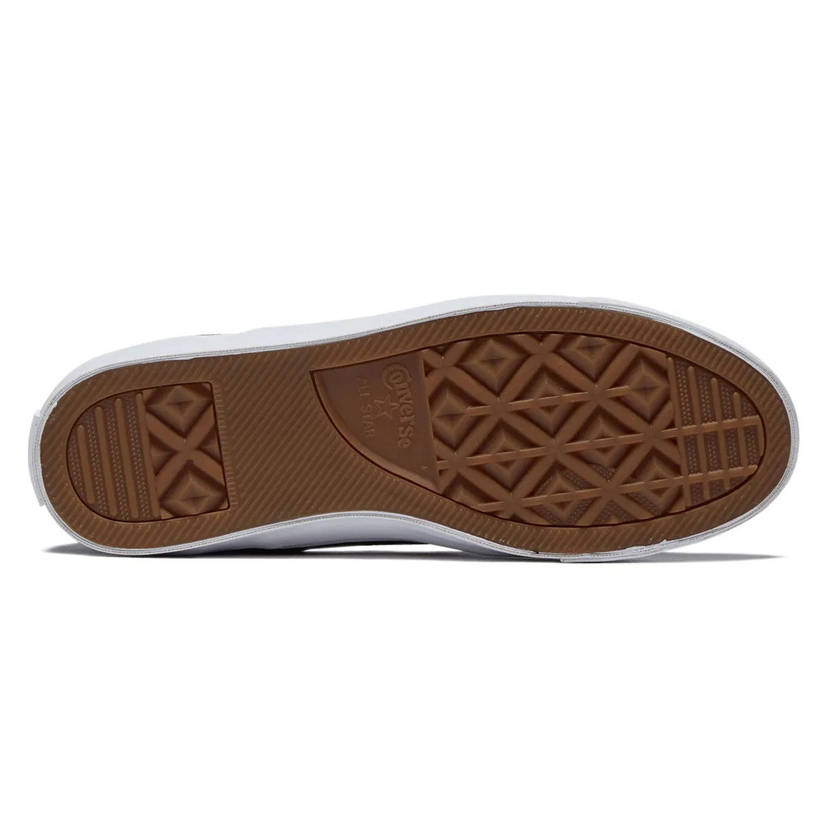 High Performance Sport Edge Converse One Star Cc Slip Pro Shoes - Totally Fudged/White/Gum