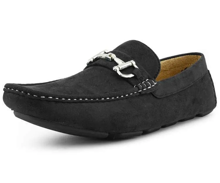Walken Black Ankle Supportive Slip On
