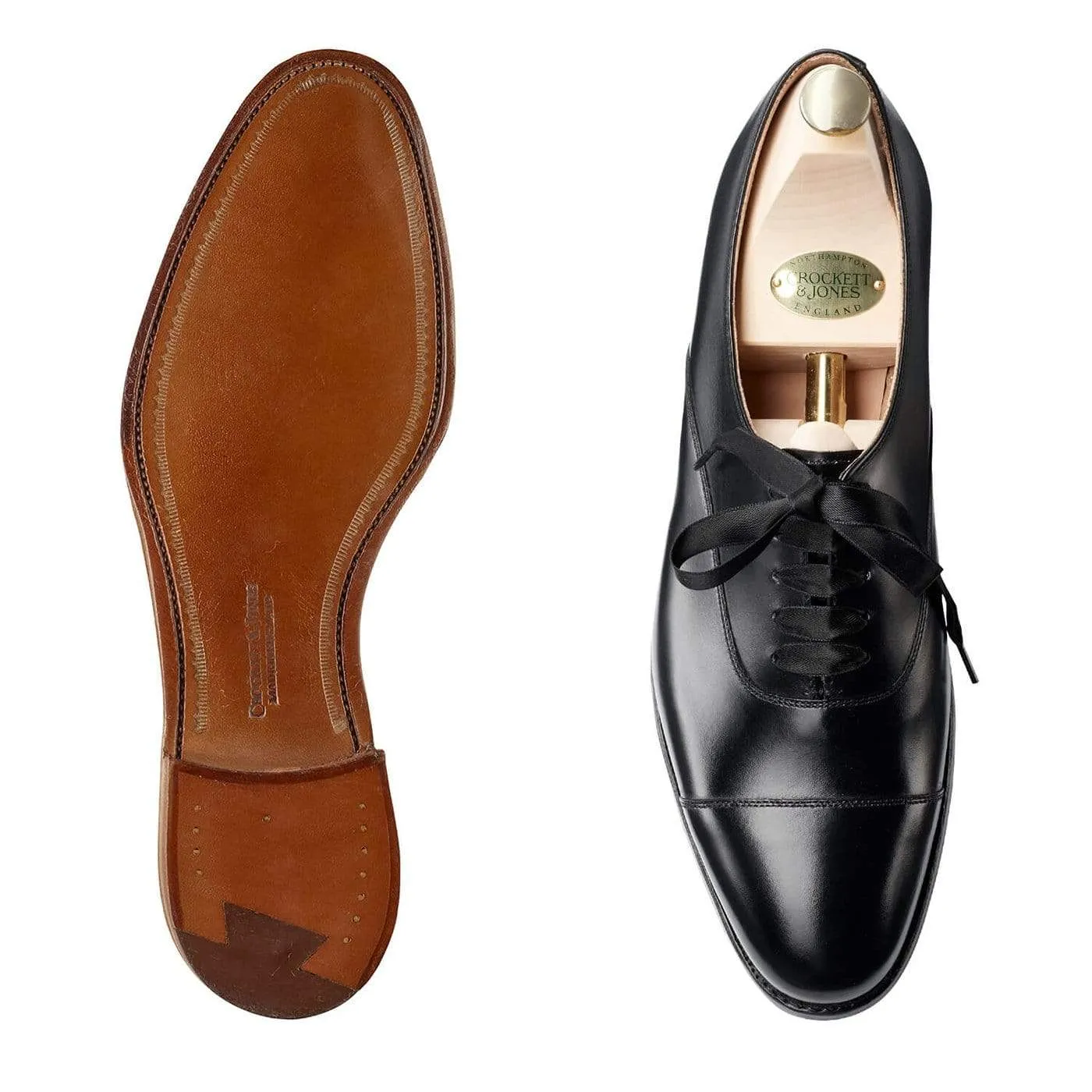 Florence Black Calf Soft Construction Leather Flex