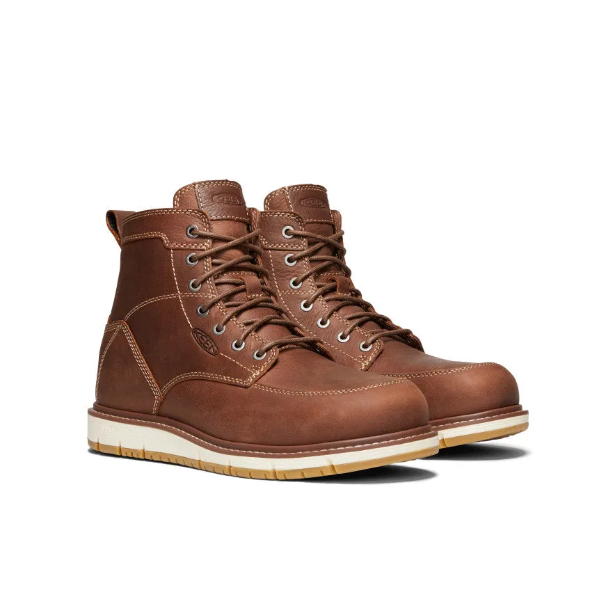 Rocky Trail Quick Dry Boots Men's San Jose 6" Boot (Aluminum Toe)  |  Gingerbread/Gum