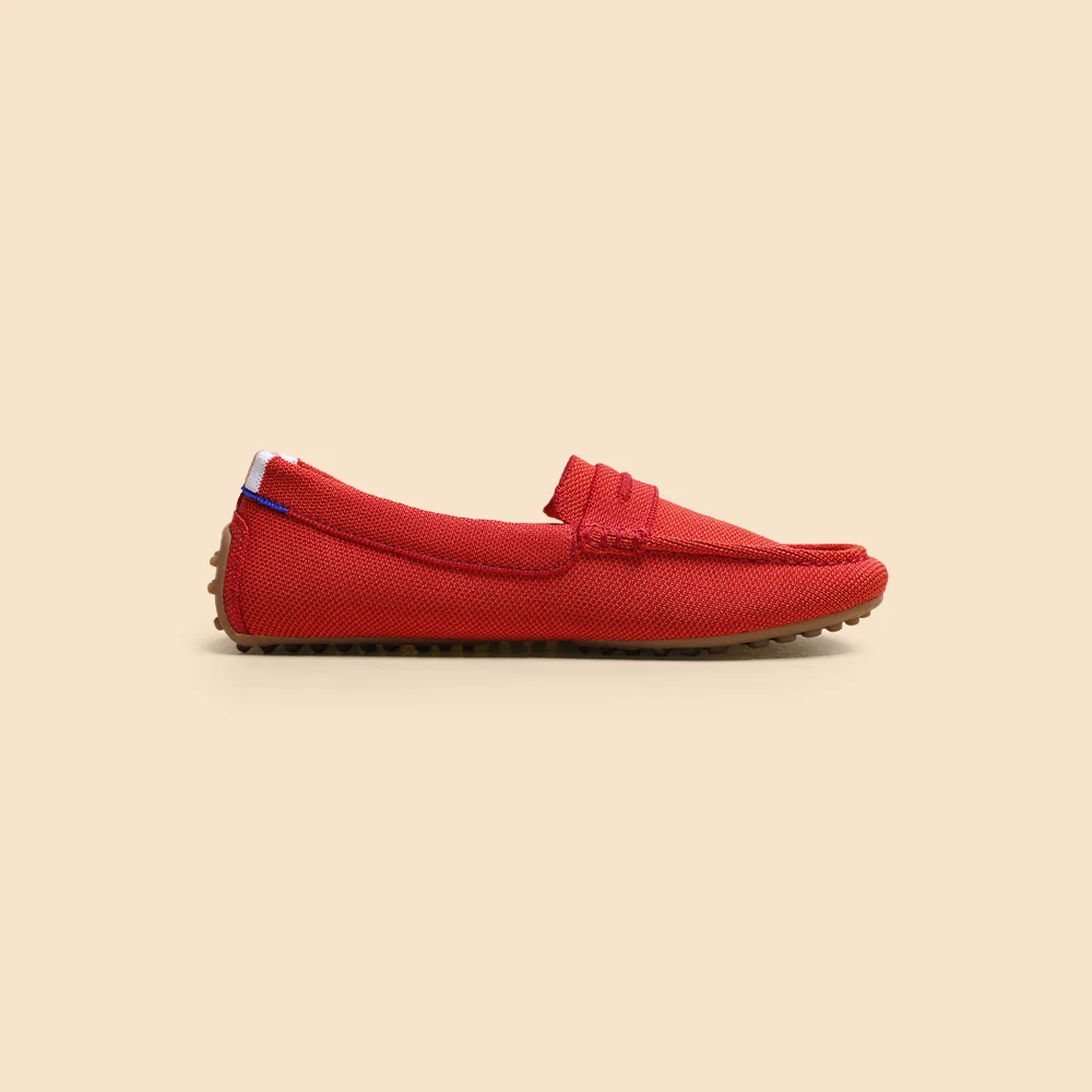 Rothy -  Men - The Driving Loafer - Orange Simple Elegance