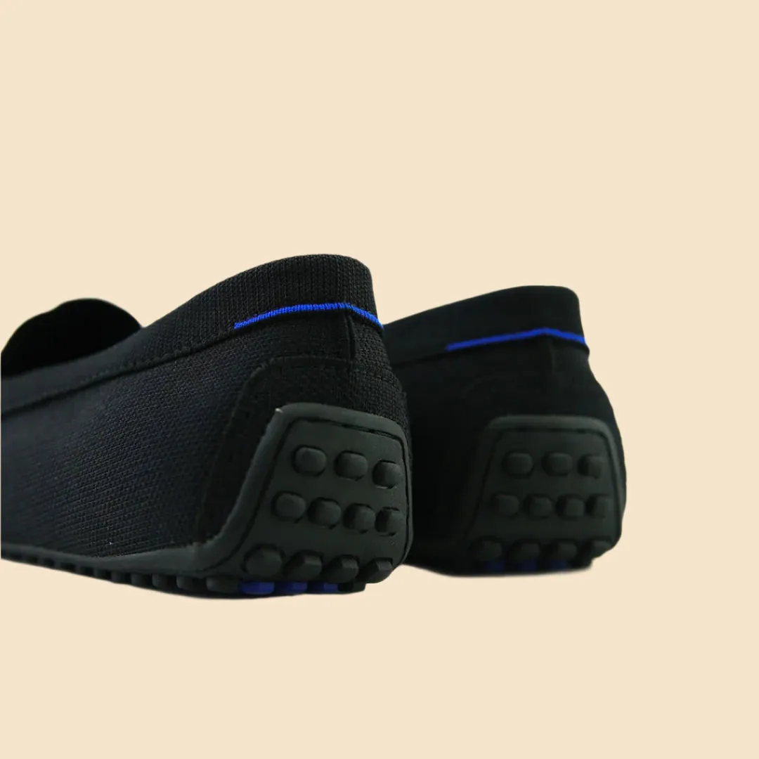 Rothy -  Men - The Driving Loafer - Black Chill Day Daily Errand