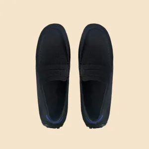 Sturdy Build Rothy -  Men - The Driving Loafer - Black