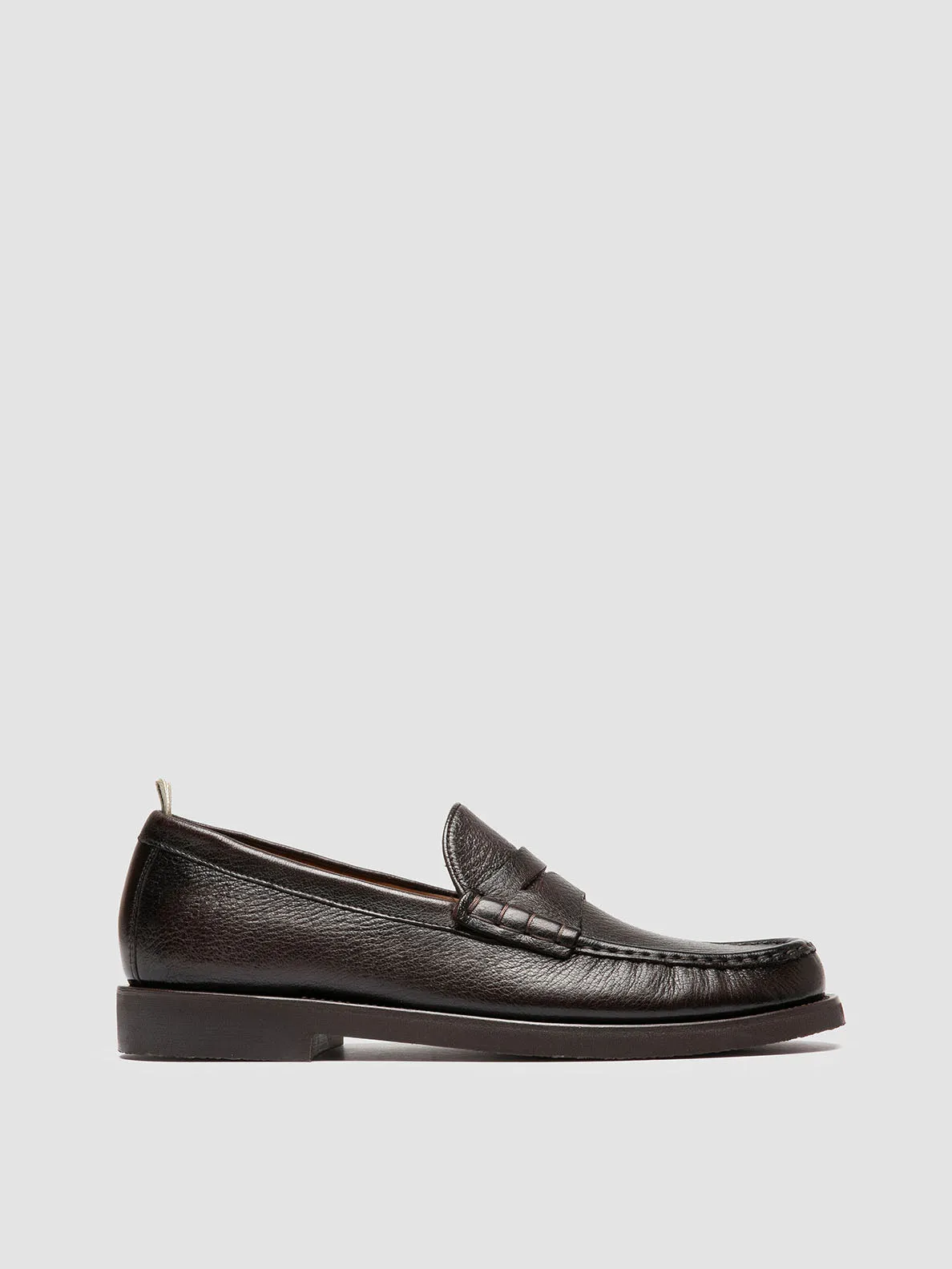 Soft Dash Trendy Style BALFRON FLEXI 001 - Brown Leather Penny Loafers
