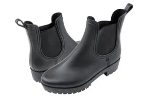 Ladies Solid Matte Jodhpur Jelly Rain Boot Outdoor Essentials Comfy Step