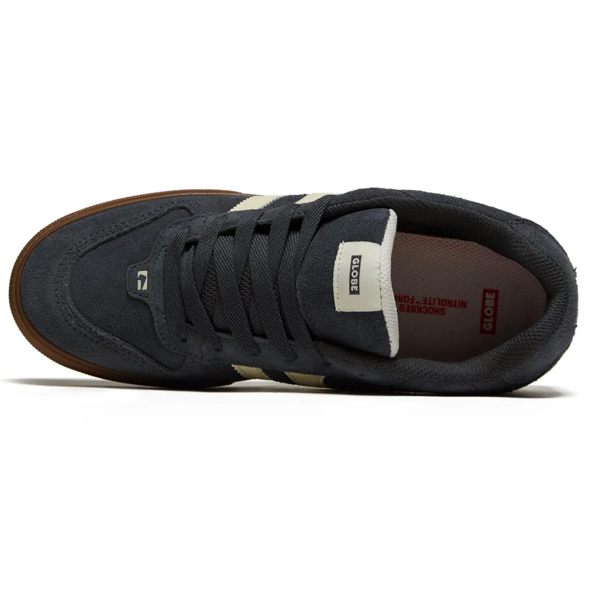 Globe Encore 2 Shoes - Lead/Gum Lightweight Style