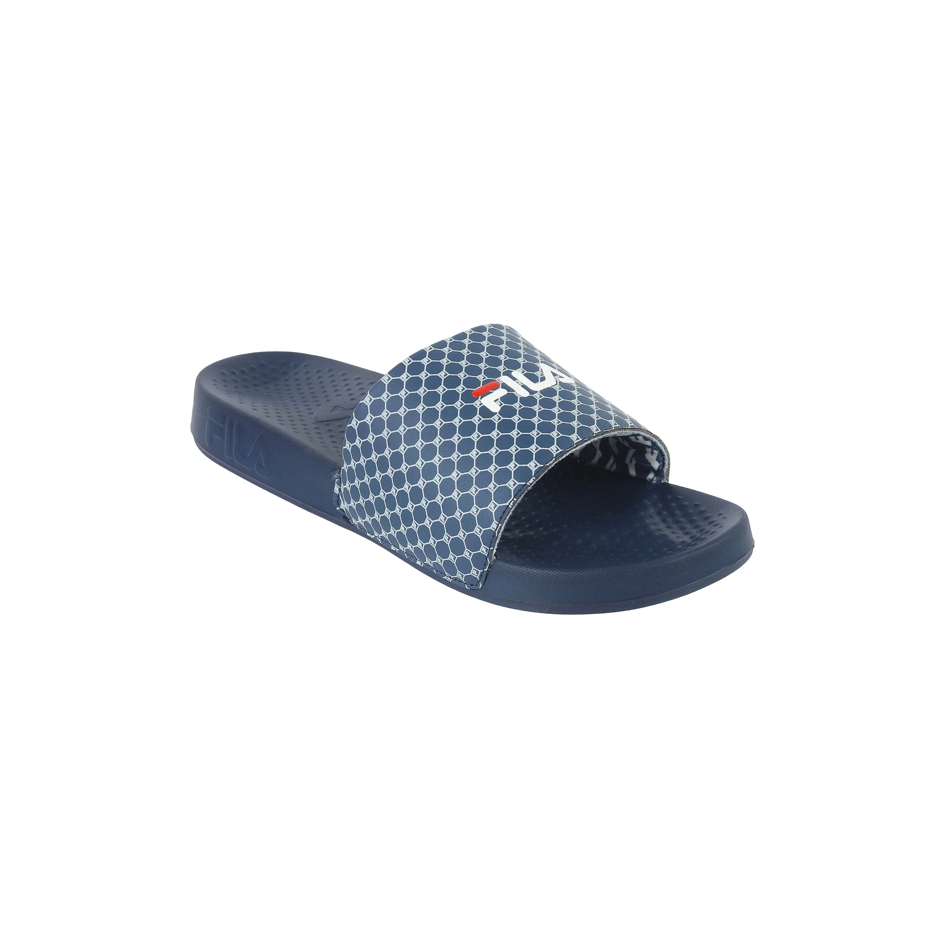 Fast Track Fila Savil Blue Slides For Men