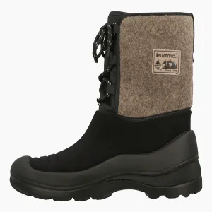 Cold Hiking Boots Winter boots Lumitarina felt, Brown