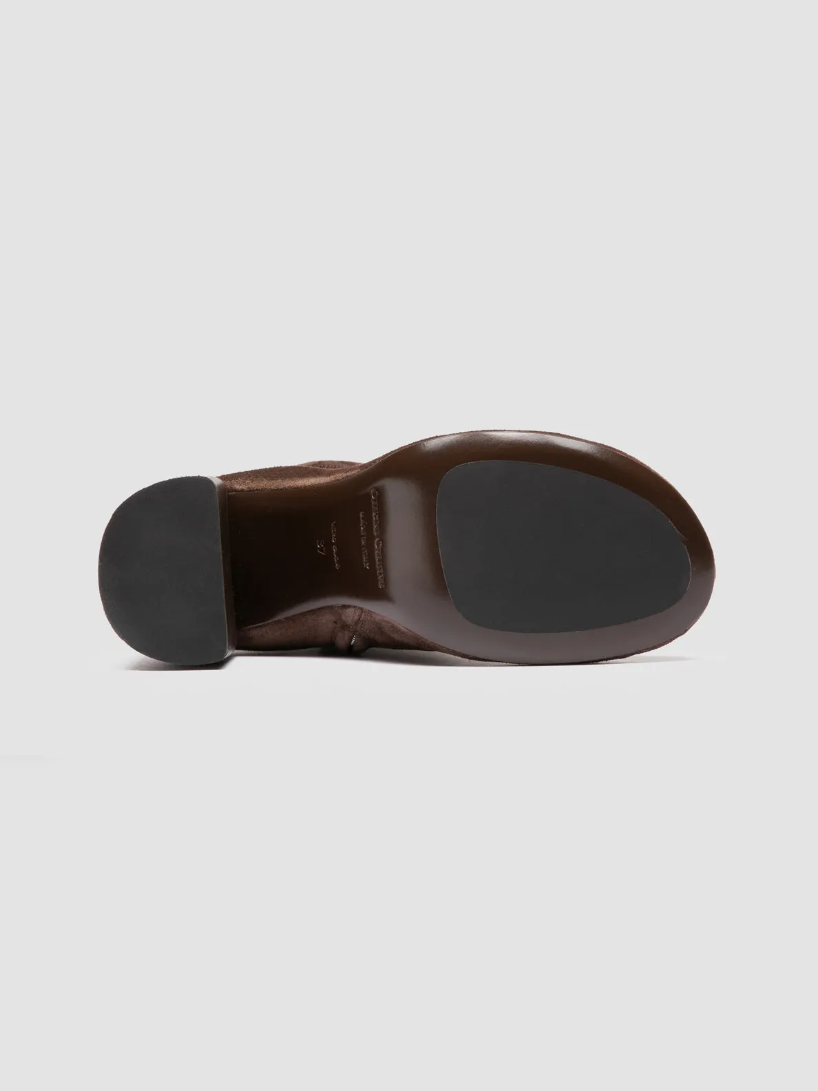 Beach Vibe Strong Step FELICIA 011 - Brown Suede Zipped Boots