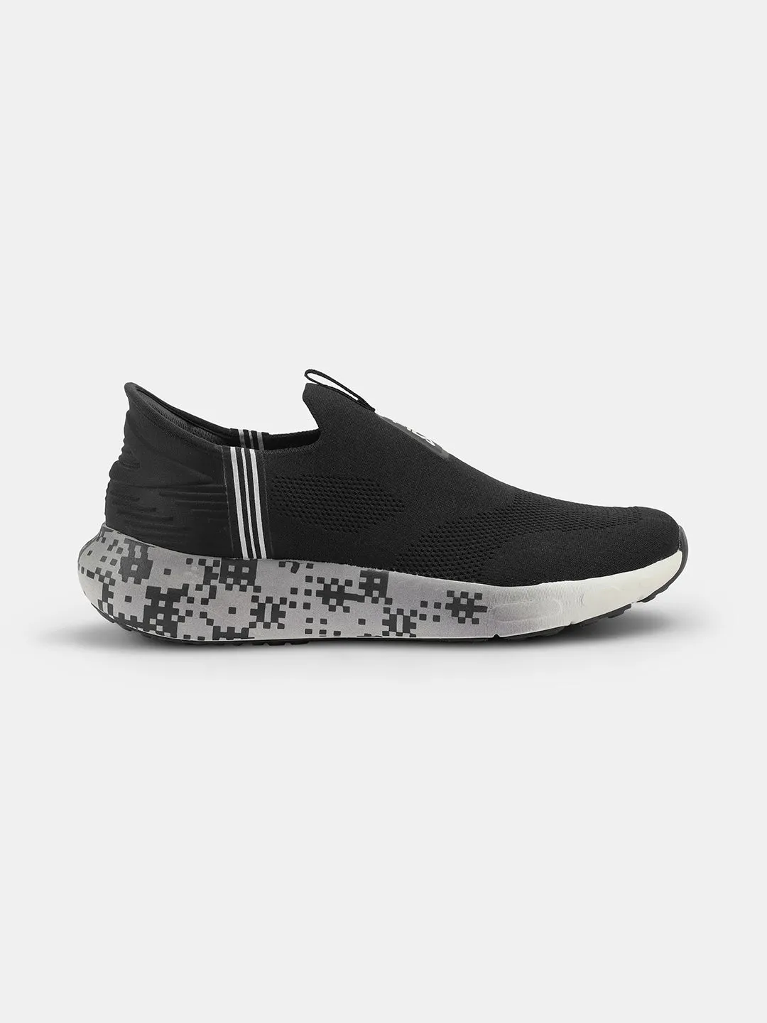 Fila Men Black Addor Shoes Shiny Tone