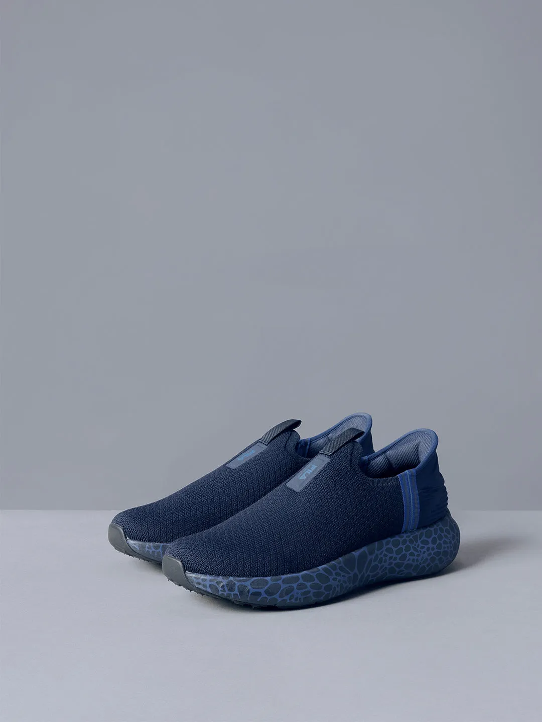 Fila MEN NAVY EASE MARBLE Shoes Crystal Glow Queen Touch