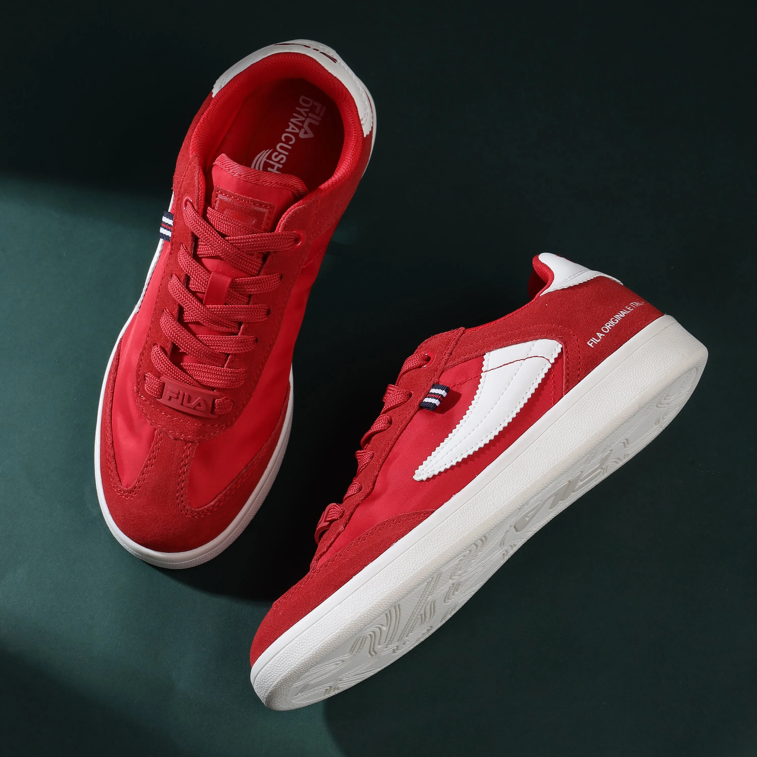 Fila MEN RED ASHER TEXTILE Shoes waterproof