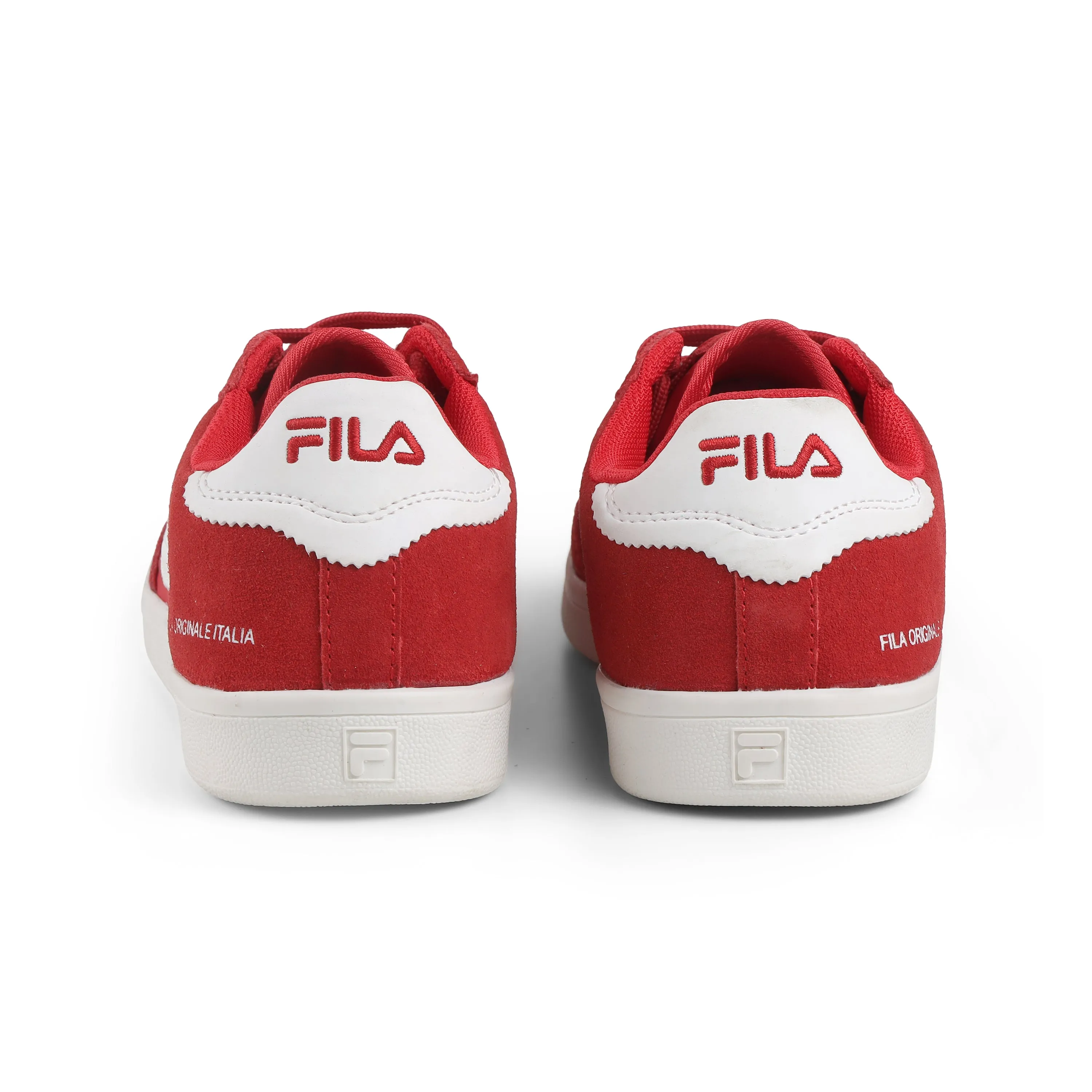 Ankle Support Mid Top Fila MEN RED ASHER TEXTILE Shoes