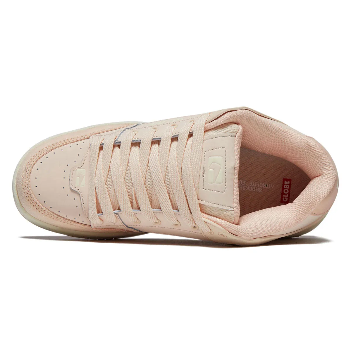 Breathable Footbed Urban Culture Globe Tilt Shoes - Peach/Cream