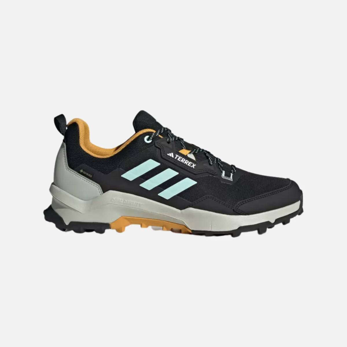 Freedom sunny - day shoes Adidas Terrex Ax4 Gore-Tex Men's Hiking Shoes -Core Black/Semi Flash Aqua/Preloved Yellow
